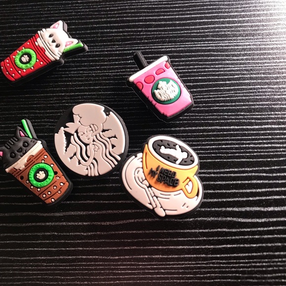 Starbucks Coffee & Zen Themed Croc Charms *Bundle 3 Save 20%* - Picture 3 of 5